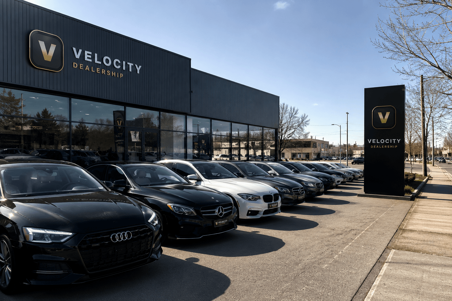 Dealership showroom